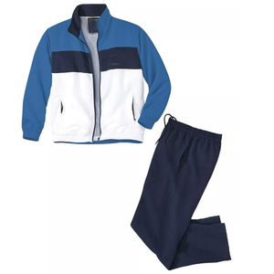 Survêtement en microfibre Combinaison de survêtement Oem Combinaison d'entraînement de joueur de football avec des logos de qualité supérieure et personnalisés Jogger polaire - Product Image 1