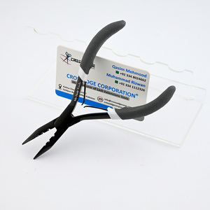 Pince d'extension de cheveux Offre Spéciale de luxe 3 trous couleur noire outil de sertissage de dissolvant d'anneau nano en acier de qualité supérieure - Product Image 6