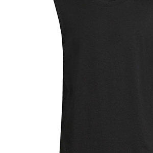 Débardeur noir Optimum Mobility pour homme, respirant, séchage rapide, coton/polyester écologique, emmanchures larges pour la gym, le sport et l'entraînement - Product Image 6