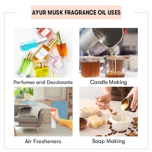 Huile parfumée de musc ayur pur et durable | Acheter Huile parfumée de musc ayur en vrac au meilleur prix en ligne - Product Image 4