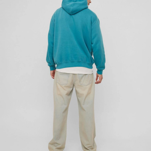 Sweat-shirts pour hommes de qualité supérieure, 100% coton, lourds, imprimés sur mesure, surdimensionnés, streetwear, impression à l'écran, sweat-shirt basique - Product Image 2