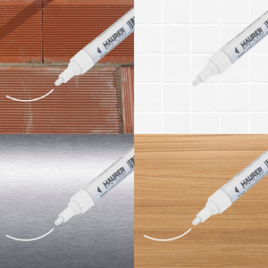 Professional Construction <b>Marker</b> Pen <b>Permanent</b> Paint White - Product Image 3