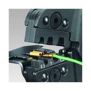 Pinzas de crimpado de cable Knipex de diseño corto, pulidas, para conectores coaxiales BNC TNC para RG 58/59/62/71/223 - Product Image 2