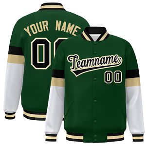Custom High Quality Men's Basic Leather Baseball Jacket Outwear Letterman Bomber with Stylish Letter Design Man Jackets - Product Image 4