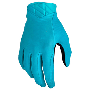 Gants de sport respirants à cinq doigts en rouge uni avec paume antidérapante pour le cyclisme et les activités de fitness en plein air - Product Image 2