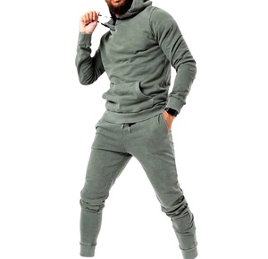 Conjunto de chándal de alta calidad para hombre, conjunto de chándal de 2 piezas, ropa elástica con cordón, venta al por mayor, para mujer, para correr, 2026 - Product Image 1