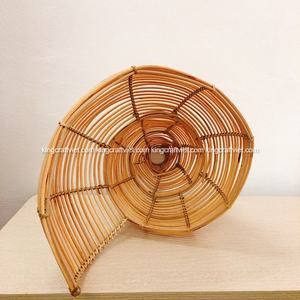 Modern Style Transparent Bamboo Rattan Lampshade Trending Decoration <b>Lighting</b> <b>Accessories</b> Vietnam Supplier - Product Image 2