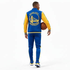 Survêtement d'équipe de basketball unisexe personnalisé avec nom et logos d'équipe brodés, design léger en appliqué - Product Image 2