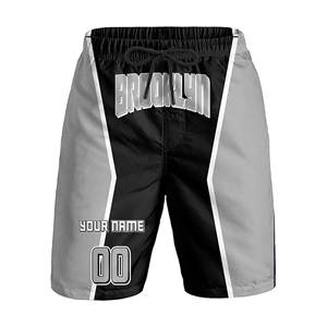Pantalones cortos de playa de deportes medios de secado rápido para hombre de estilo callejero personalizado cintura elástica sólida para regalo personalizado de los fanáticos del béisbol - Product Image 6