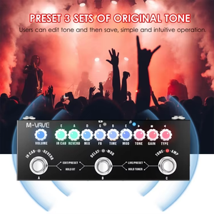 <span class=keywords><strong>Pedal</strong></span> <span class=keywords><strong>de</strong></span> Efectos Combinado para Guitarra Eléctrica CUBE BABY Portátil Multifuncional con Reproducción Inalámbrica - Product Image 6