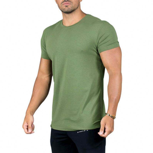 Camiseta de bambú para entrenamiento personalizada al por mayor, ropa deportiva atlética masculina para gimnasio, ropa de gimnasio activa para hombre - Product Image 1