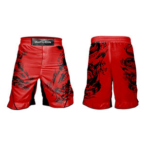 Pantalones cortos sublimizados MMA de alta calidad Unisex Brazillion Jiu Jitsu No Gi recién llegados técnicas de lavado de ropa de artes marciales para adultos - Product Image 3
