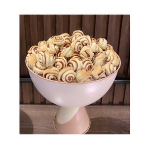 Cuenco de Chocolate de Metal de calidad superior para el hogar Decoración de mesa tazón de servidor de Chocolate de forma redonda dulce para uso en fiestas de cumpleaños - Product Image 1