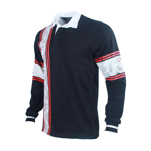 Camiseta de rugby de fútbol para hombre de diseño personalizado, ropa de equipo deportivo de poliéster transpirable, camisetas de rugby de manga corta de tamaño personalizado buenas - Product Image 2