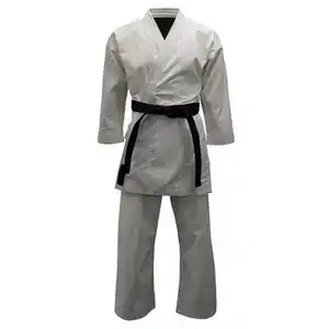 Abbigliamento sportivo uniforme da Karate in tela di cotone con Logo personalizzato per Pc