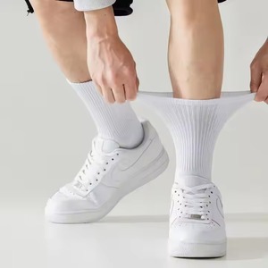 Venta al por mayor de calcetines deportivos para hombre personalizados calcetines de tubo de algodón de negocios calcetines de equipo de tamaño extra grande impresión digital cuerpo invierno - Product Image 5