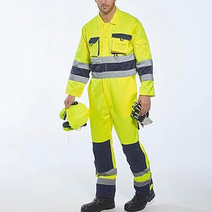 Overol de Seguridad Transpirable y Cómodo de Diseño Personalizado, Traje de Trabajo con Cinta Reflectante, Ropa de Seguridad Reflectante - Product Image 6