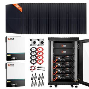 Kit solaire hors réseau complet Ri c h So la r 13 000 W, sortie 120/240 V, 48 V CC - Product Image 4