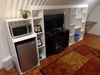 Búnker nuclear subterráneo personalizado de 20 pies, habitación segura, procesamiento de casa segura, búnker de estructura de acero metálico