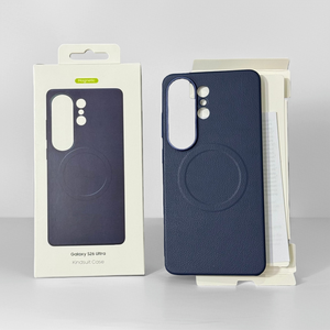 Funda Oficial de Cuero Vegano para Teléfono <span class=keywords><strong>Samsung</strong></span> <span class=keywords><strong>Galaxy</strong></span> S26 S25 S24 S23 Ultra, Protección de Lente Completa, Funda Original con Caja - Product Image 3