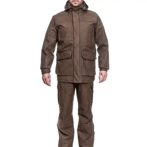 Conjunto de traje de tiro de camuflaje de aves acuáticas Pantalones de forro polar de poliéster transpirable Nuevos materiales Característica impermeable-para caza - Product Image 3