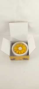 Bougie de pot en céramique nervurée parfumée avec étiquette de marque personnalisée disponible au prix de gros auprès du fabricant indien - Product Image 4