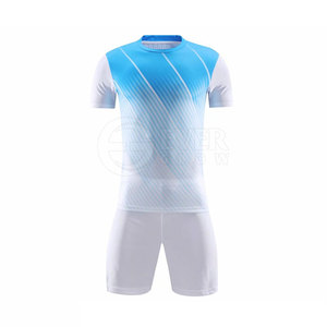 Conception supérieure personnalisée Derniers modèles de maillots de football Uniforme de football Impression de logo Vêtements d'équipe de football - Product Image 1