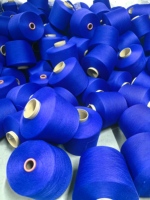 Socks Yarn Dope Dyed 100% Polyester Spun Yarn Ring Spun Anti-Pilling Core Spun 8-30s for Socks