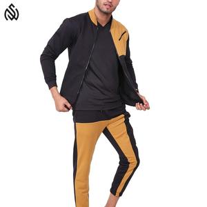 Nuevo Conjunto Deportivo para Hombre, Invierno, Ligero, Poliéster/Algodón, Diseño Sólido, Personalizado, Etiqueta Privada - Product Image 3