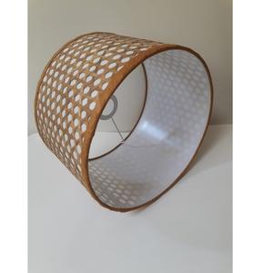 Lámparas de mesa de tambor DIY modernas, apertura de alambre de Metal hecho a mano para uso en interiores, marcos de pantalla, cubiertas de luz de tela, diseño de Nueva Zelanda - Product Image 1