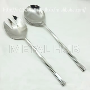 ชุดเซิร์ฟสลัดสเตนเลสสตีลเป็นมิตรต่อสิ่งแวดล้อมชุดดีไซน์คันทรีสำหรับกลับไปโรงเรียน - Product Image 6