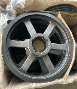 Vendita diretta in fabbrica pulegge a cinghia trapezoidale con puleggia a v a doppia manica per motori elettrici - Product Image 6