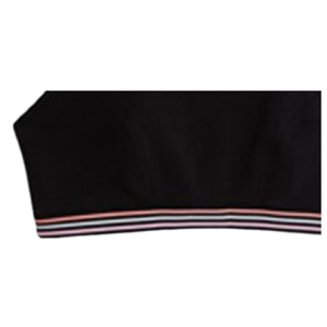 Conjunto de Brasier Deportivo para Mujer, con Tirantes Ajustables en la Espalda, Sin Varillas, Estilo Traje de Baño, Top Corto, Forma de Copa Triangular, Hecho de Poliéster y Algodón - Product Image 3