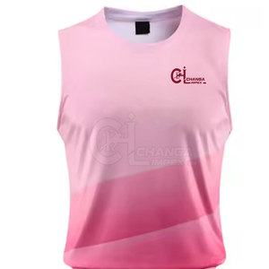 Ropa Deportiva para Exteriores, Transpirable, Conjuntos de Tallas Grandes, Sin Mangas, Uniforme de Baloncesto Personalizado de Alta Calidad - Product Image 4