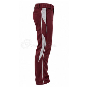 Pantalones de béisbol de alta calidad, ropa deportiva, pantalones de béisbol suaves, 100% poliéster, para entrenamiento en equipo. - Product Image 4