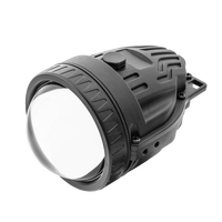 Lentille de projecteur de phare antibrouillard LED de 3 pouces pour feux de voiture, faisceau haut et bas, phare antibrouillard bi-LED, lentille de phare antibrouillard automatique VAHID