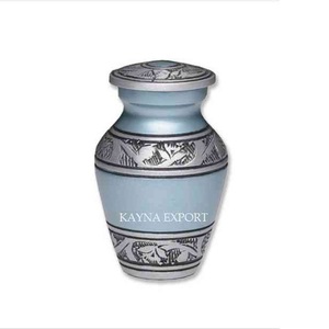 Modern Metal <b>Printed</b> <b>Mini</b> Urn New Arrival High-Demand Finished Adult Funeral Supplies Prices - Product Image 6