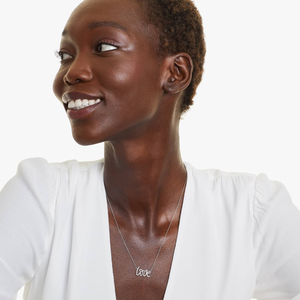 Premium Tennis Style Moissanite <b>Diamond</b> <b>Necklace</b> Solid 925 Silver Sparkling Round Cut Jewelry Elegant Gift for Women - Product Image 1