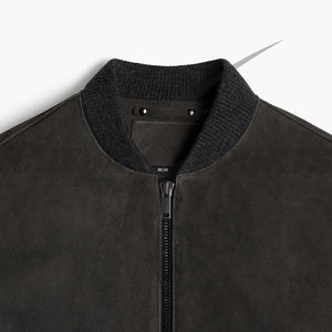 Veste en cuir véritable vintage pour homme - Design classique et tendance, haute qualité, faible MOQ, fabricant OEM personnalisé, patchwork sur le devant - Product Image 4