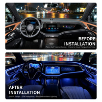 Kit de Luces Ambientales Activas W213 para Mercedes-Benz Clase E 2016-2023, Luz Ambiental Interior LED Dinámica Symphony
