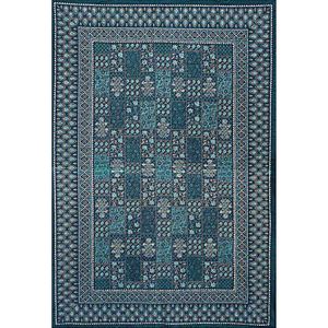 Sea Green 180 TC Cotton Single Bedsheet with 1 Pillow Cover Ethnic Motifs <b>King</b> <b>Size</b> 3-Piece Set (BSB1089) - Product Image 3