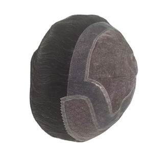 Raw <b>Hair</b> Mono Front Lace 100% <b>Human</b> <b>Hair</b> <b>Wig</b> Toupee Patches Prosthetic Taz <b>Hair</b> BD High Quality - Product Image 3