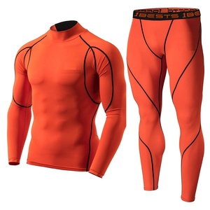 Conjuntos de secado rápido para hombre, trajes deportivos de compresión para correr, mallas de baloncesto, ropa deportiva para gimnasio, Fitness, Jogging - Product Image 3