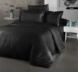 Juegos de Cama de Alta Calidad a Precio Económico para Uso Doméstico, Fundas de Edredón, Fundas de Almohada, Sábanas, Color Personalizado, Fabricante Turco - Product Image 3