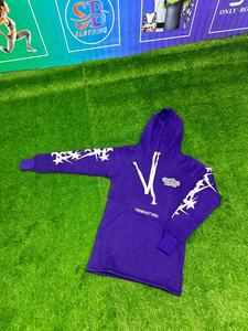 Sweat à capuche pour hommes avec logo personnalisé OEM Pull en molleton de coton de haute qualité Logo brodé, Sweats à capuche thermiques à manches longues - Product Image 2