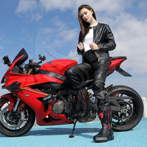 Calzado de Motociclismo Cómodo y de Cuero, Nuevo y en Oferta, Zapatos de Carreras para Moto - Product Image 6