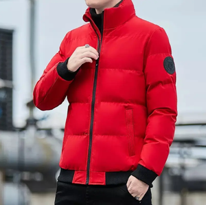 แจ็คเก็ตบอมเบอร์ไซส์ใหญ่สำหรับผู้ชายกันลมสำหรับฤดูหนาวผลิตตามสั่ง - Product Image 3