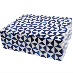 Boîte à bijoux Masterpiece d'incrustation de résine Tradebyd pour l'affichage artistique à la maison de cadeau de stockage - Product Image 6