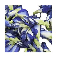 Fleurs de pois papillon bleu séchées en vrac qualité d'exportation, écologique