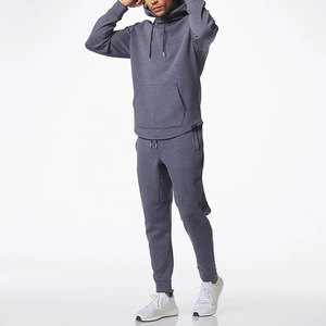 Ensemble de survêtement personnalisé pour homme avec fermeture éclair, ensemble de survêtement de sport pour l'entraînement et la remise en forme, pantalon de survêtement et sweat-shirt à capuche, ensemble deux pièces pour homme - Product Image 2